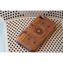 Brown Kamera Holzständer Mobile Cover